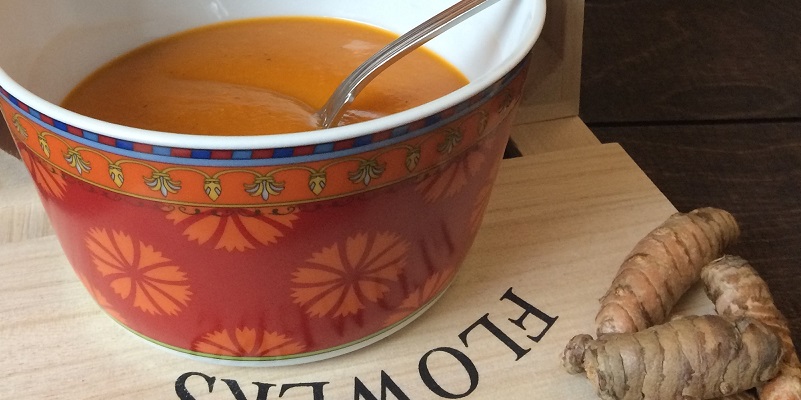 Kürbissüppchen mit Süßkartoffel