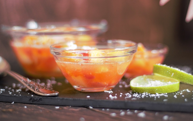 Du brauchst keine Süßigkeiten mehr! Nimm gelbe Grütze Du brauchst keine Süßigkeiten mehr! Nimm gelbe Grütze